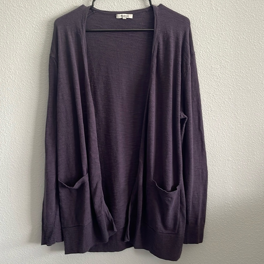 Madewell Lightweight Open Front Cardigan